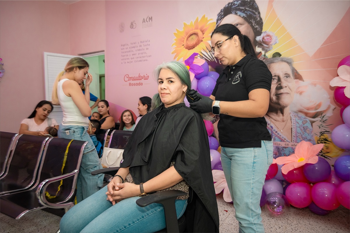 Foto 3 de la donación de cabello