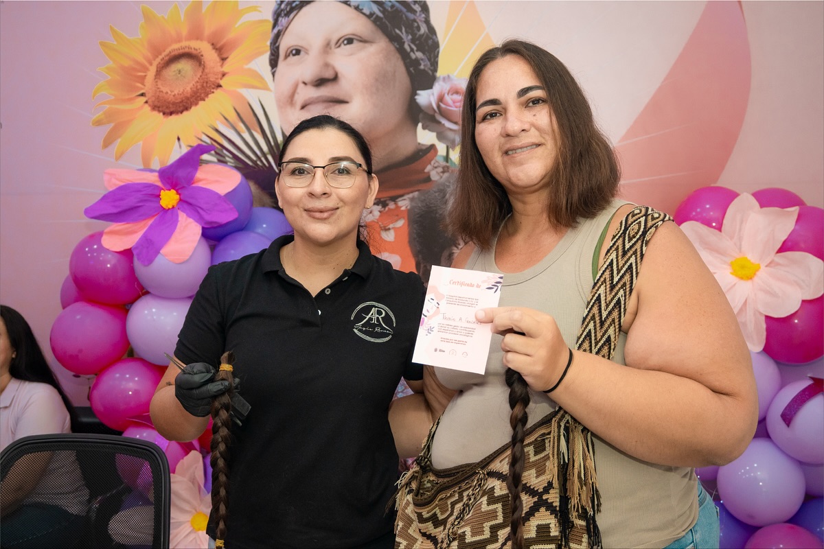 Foto 5 de la donación de cabello