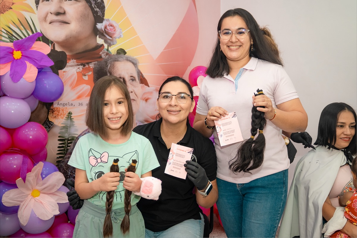 Foto 8 de la donación de cabello
