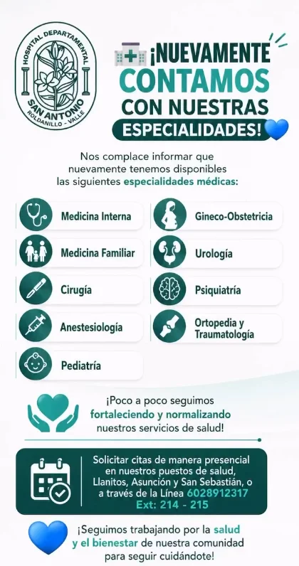 Servicios de Especialidades