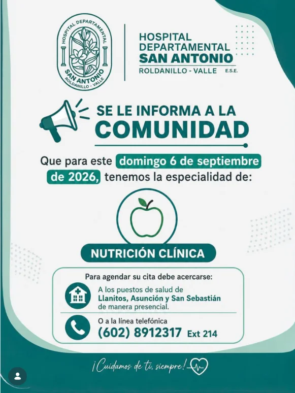 Servicio de Nutrici&oacute;n Cl&iacute;nica