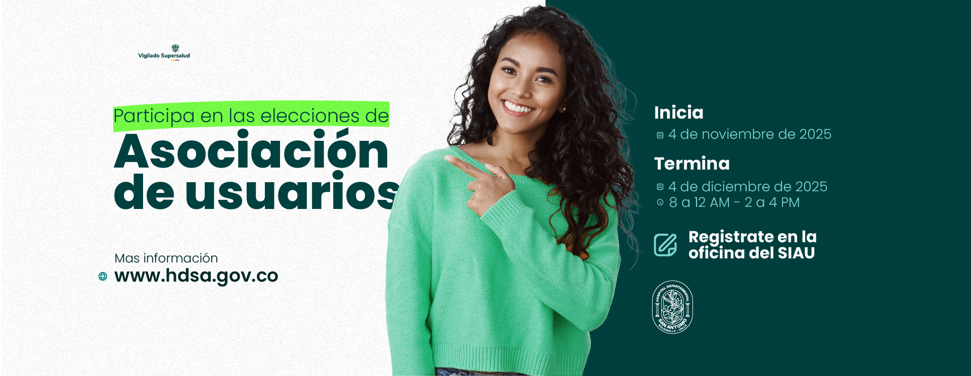 Convocatoria para la Asociación de Usuarios del Hospital