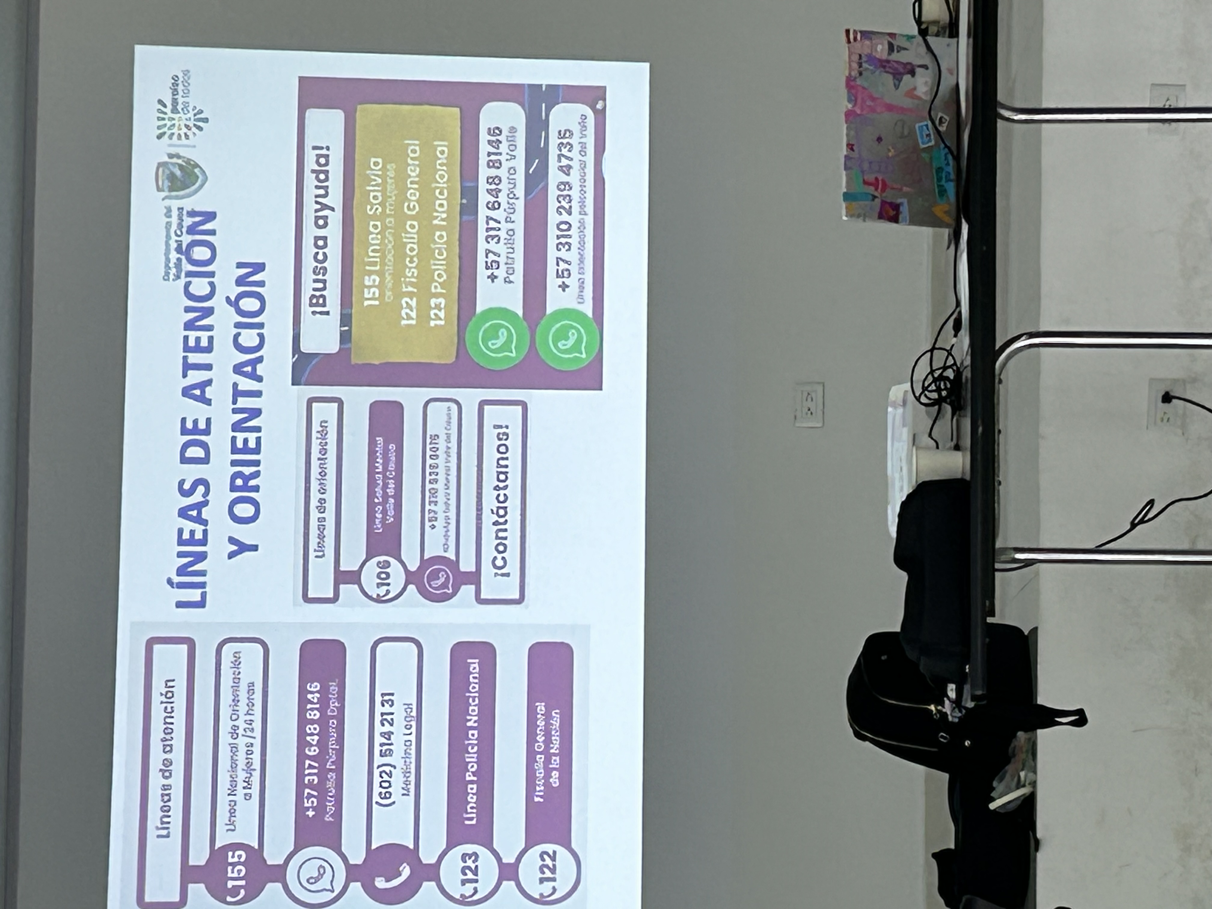 Capacitación en violencia de género y primeros auxilios psicológicos