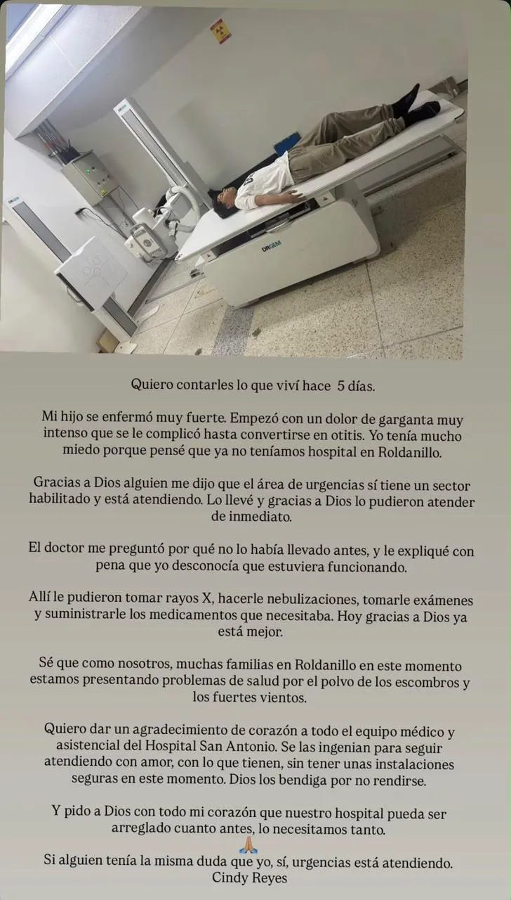 Testimonio de la comunidad